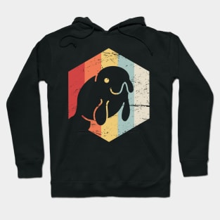 Retro 70s Manatee Hoodie